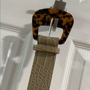 Brand New Never Worn Tan Belt size s/m
